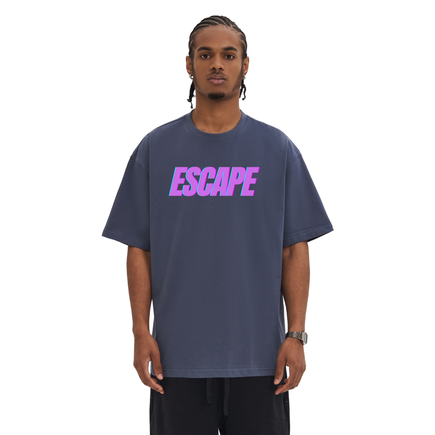 PURPLE BUTTERFLY TEE